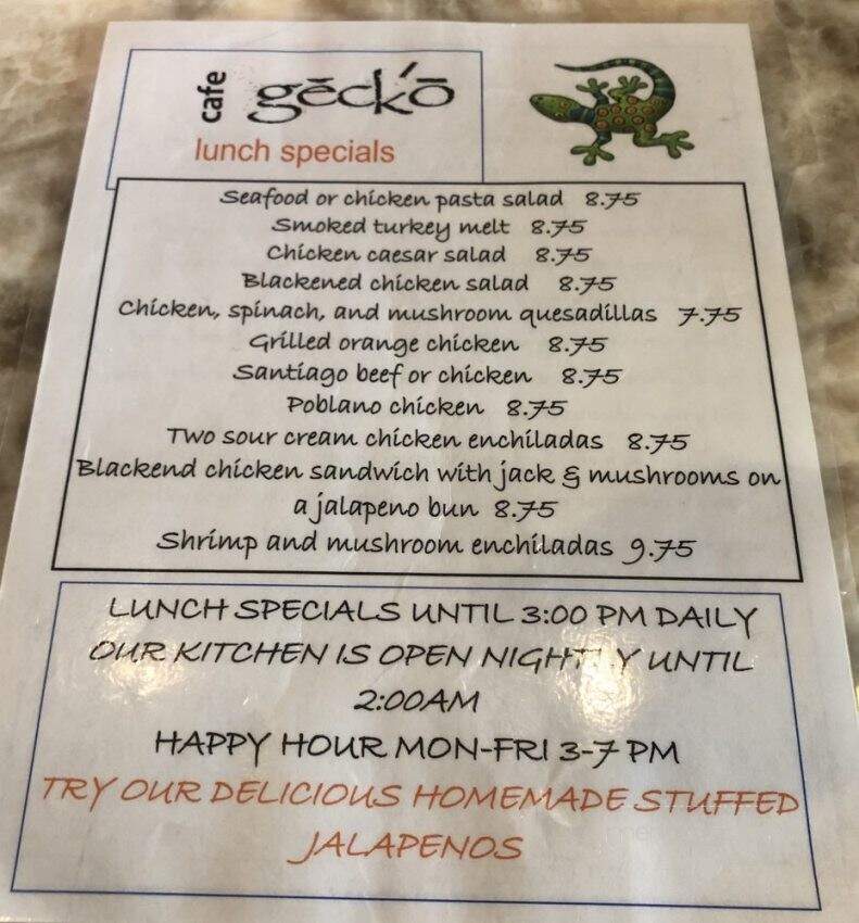 Cafe Gecko - Plano, TX