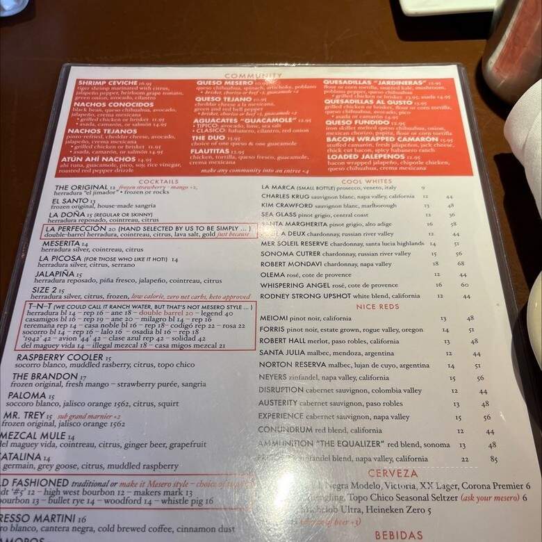 Mesero - Dallas, TX