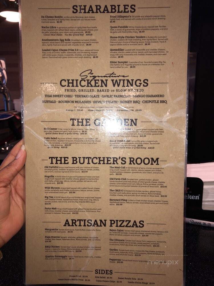 The Grind - Baton Rouge, LA menu_pic