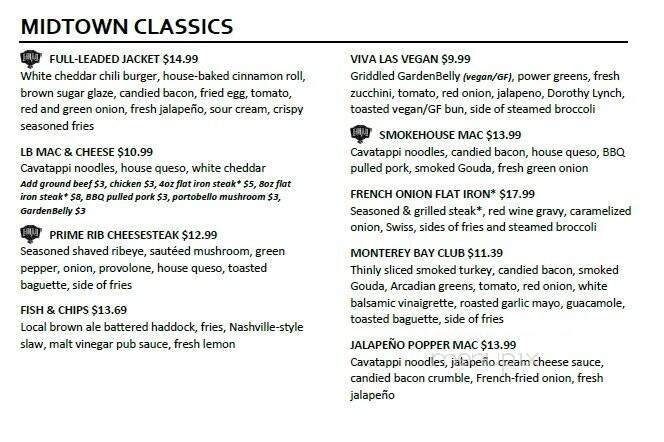 LeadBelly - Omaha, NE menu_pic