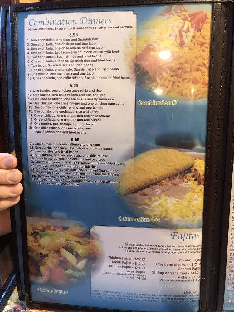 Rancho Nuevo - Front Royal, VA menu_pic