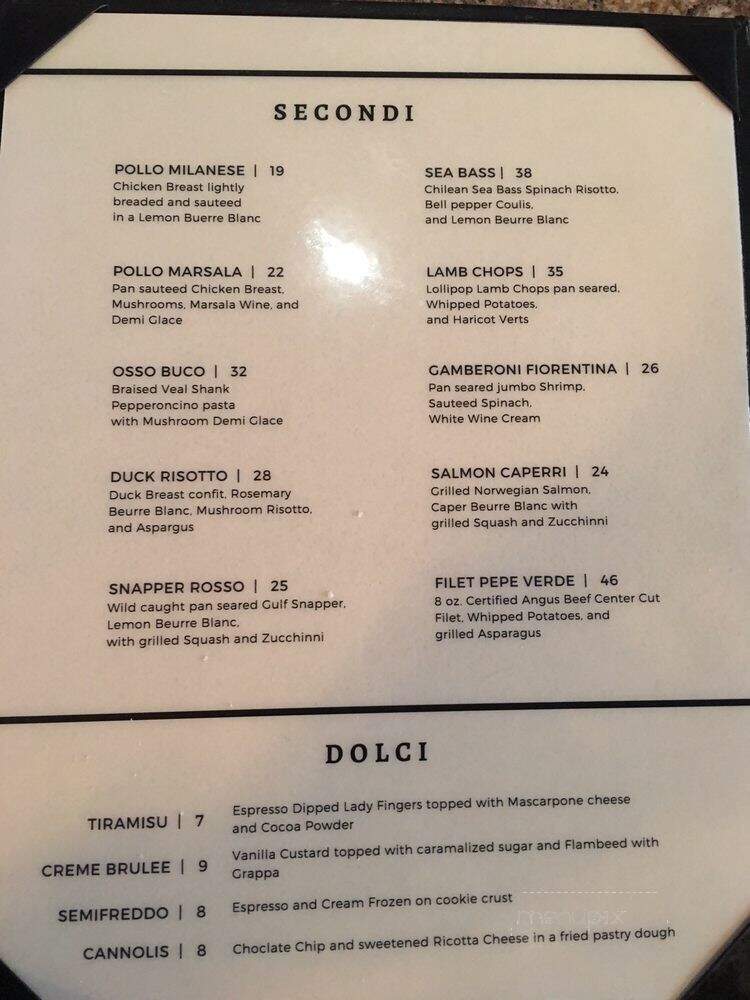 The Cellar - Texarkana, AR menu_pic