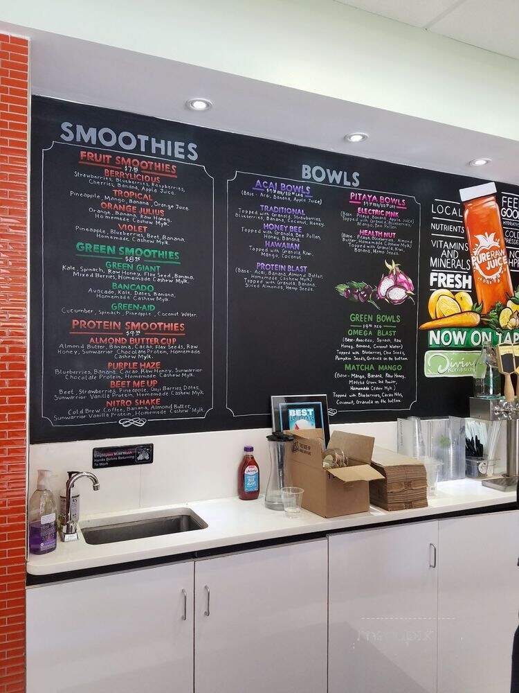 Pure Raw Juice Towson - Baltimore, MD menu_pic