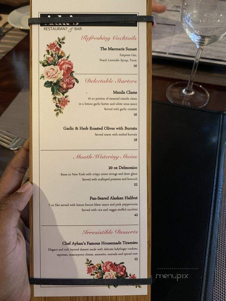 Ada's Restaurant & Bar - Seattle, WA menu_pic