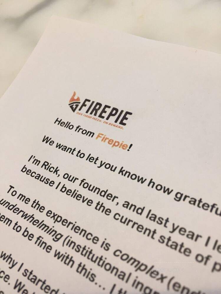 Firepie - San Francisco, CA menu_pic