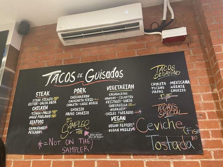 Guisados - Burbank, CA menu_pic