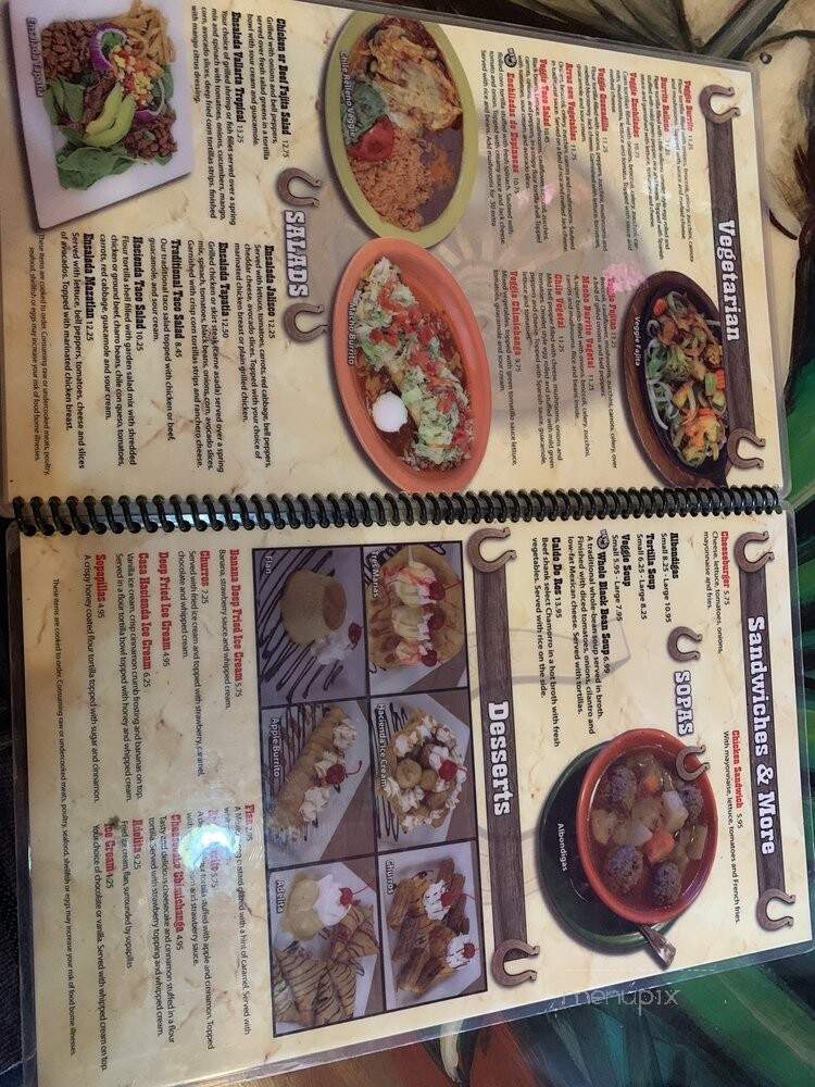 Casa Hacienda Grill - Gahanna, OH menu_pic