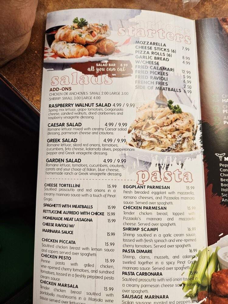 Pizzaiolo's - Brenham, TX menu_pic