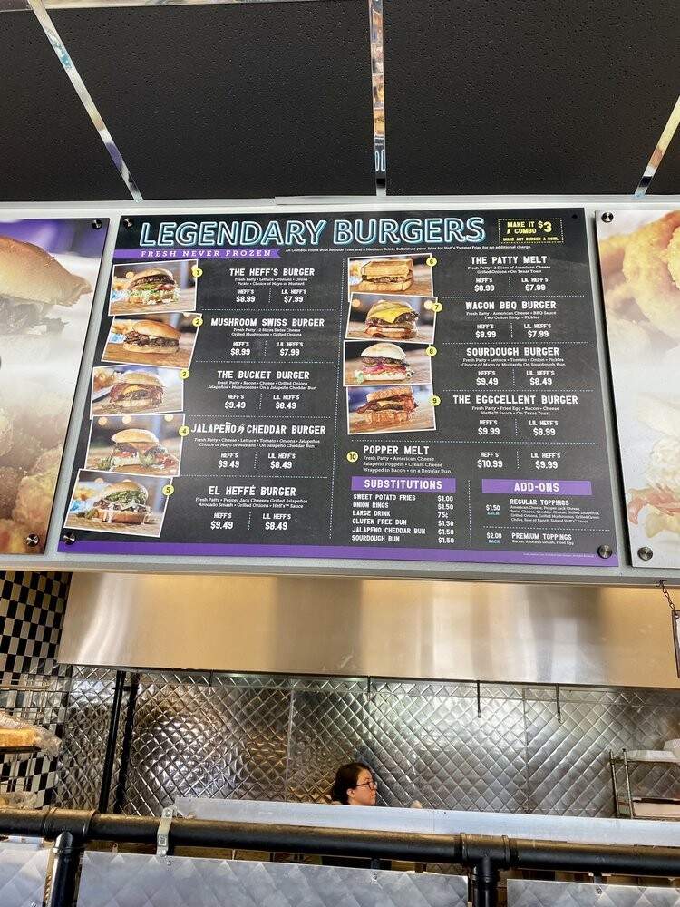 Heff's Burgers - Abilene, TX menu_pic