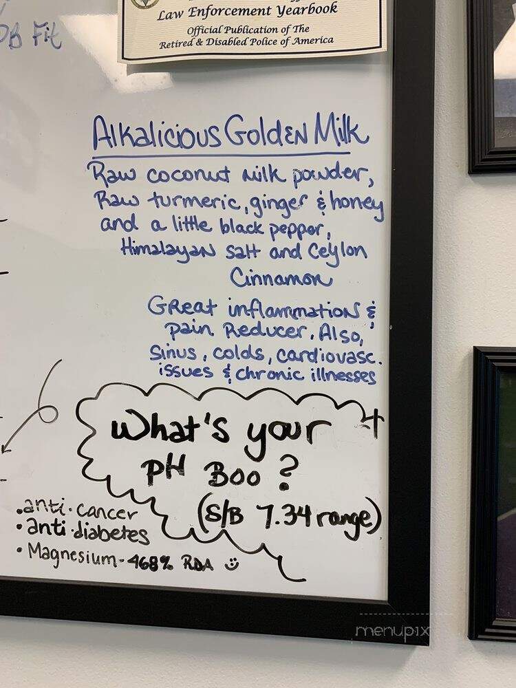 Alkalicious Cold Pressed Juice Bar - Chesapeake, VA menu_pic