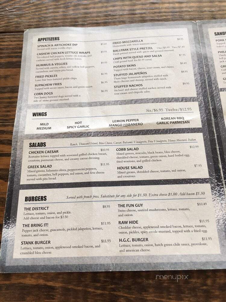 District 2.4.9 - Tomball, TX menu_pic