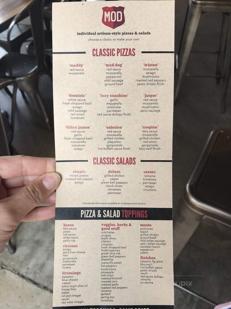 MOD Pizza - Pleasant Prairie, WI