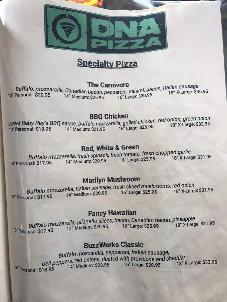 Buzzworks - San Francisco, CA menu_pic