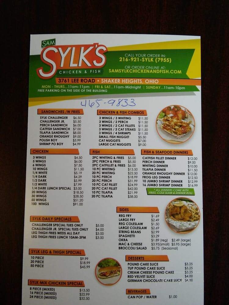 Sam Sylks chicken & Fish - South Euclid, OH