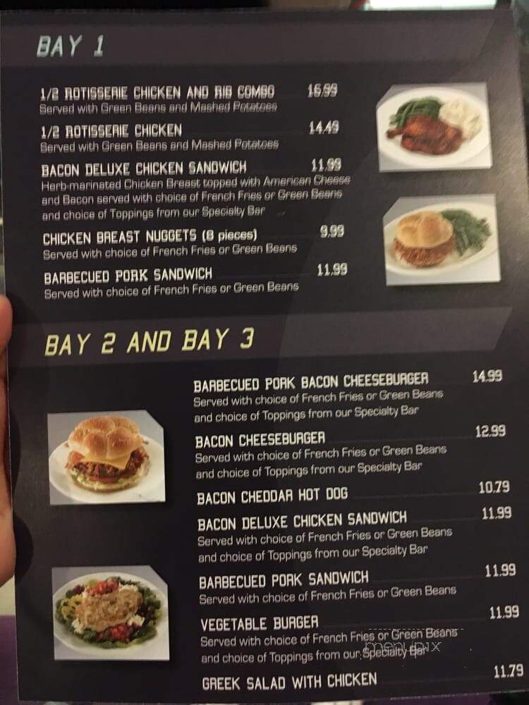 Cosmic Ray's Starlight Cafe - Orlando, FL menu_pic