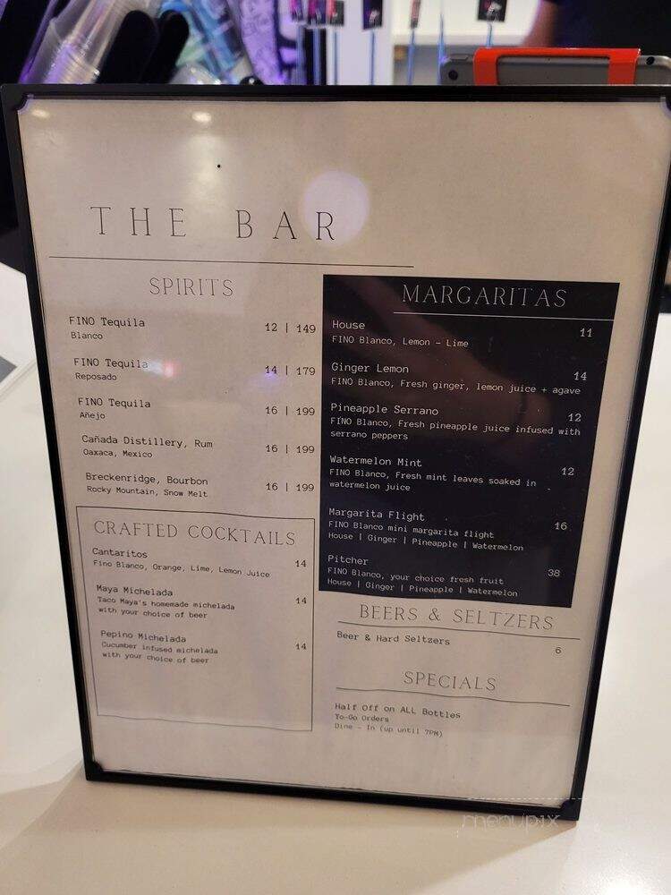 Taco Madre - Niles, IL menu_pic