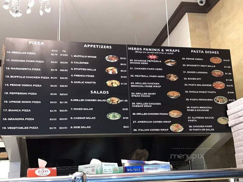 Regina's Pizzeria - New York, NY menu_pic