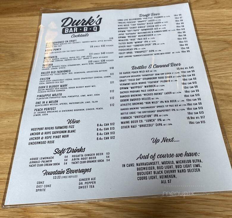 Durk's Bar.B.Q - Providence, RI