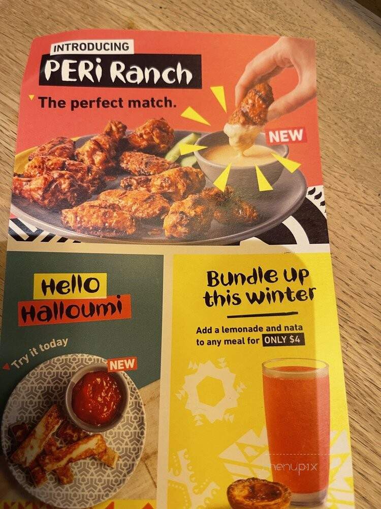 Nando's Peri-Peri - Skokie, IL menu_pic