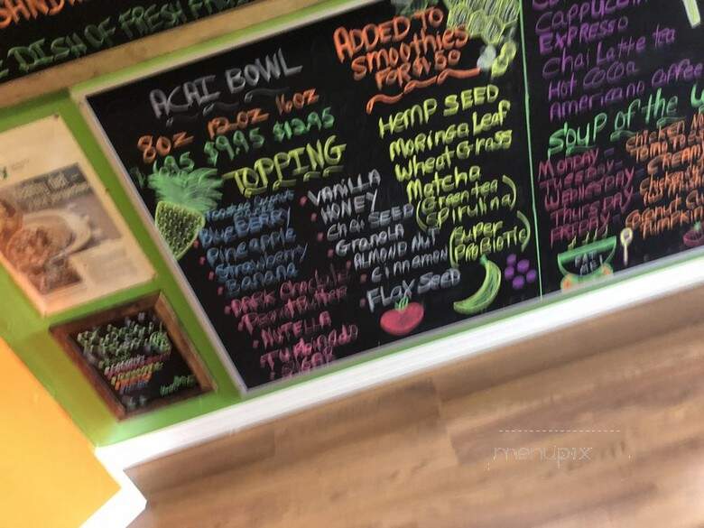 Fresh Power Smoothies & Sandwiches - Punta Gorda, FL menu_pic