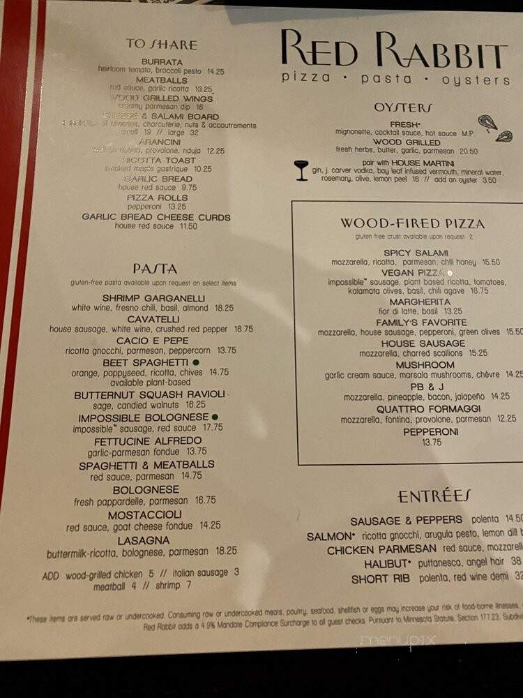 Red Rabbit - Minneapolis, MN