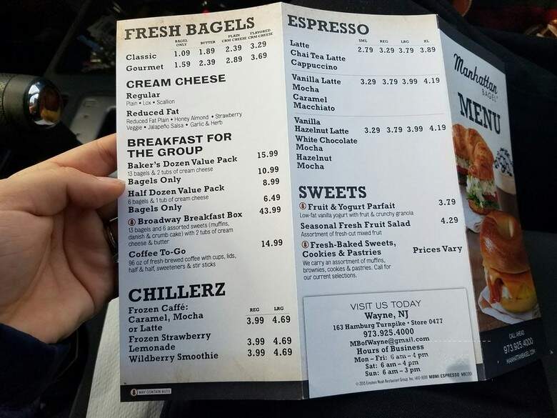 Manhattan Bagel - Wayne, NJ