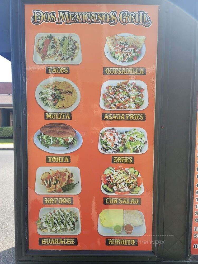Dos Mexicanos Catering - Santa Ana, CA menu_pic
