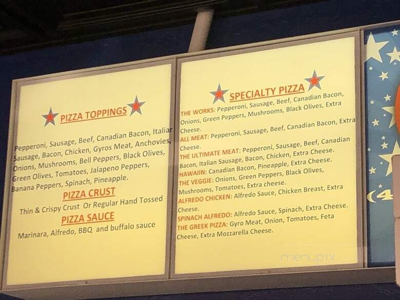 Eagle One Pizza - Midwest City, OK menu_pic