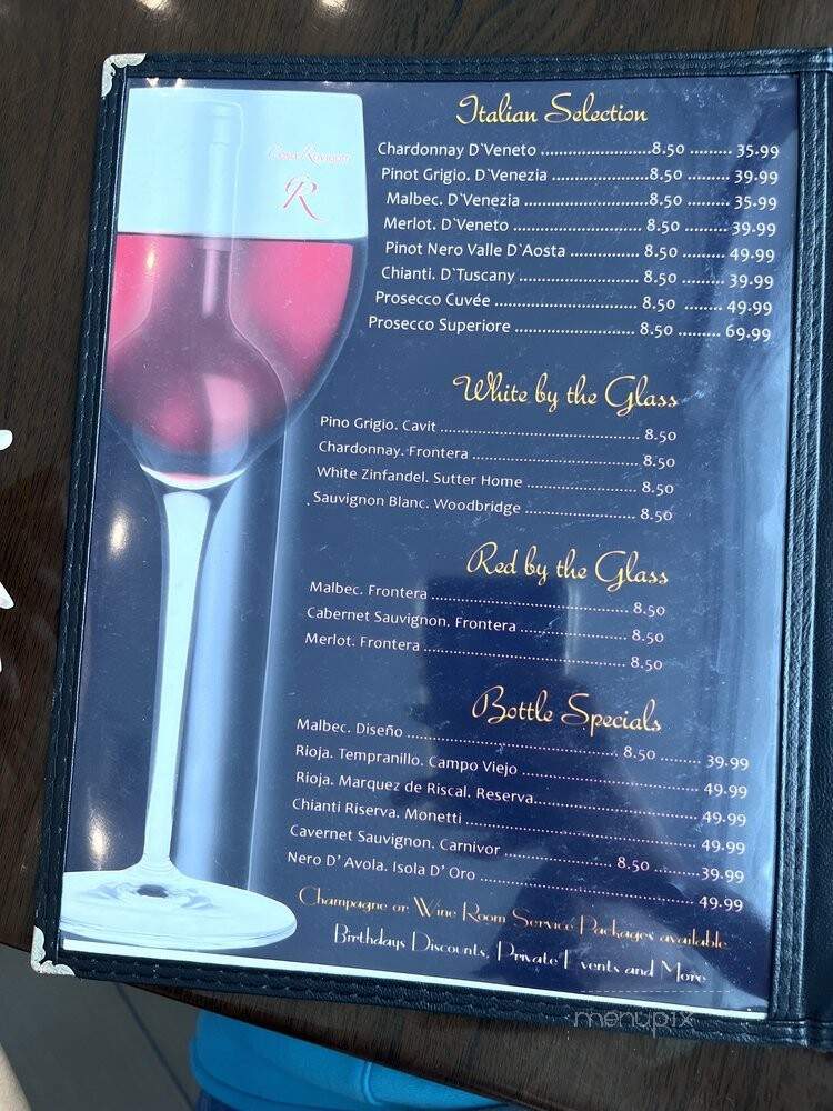 Blu Gin Lounge - Miami Beach, FL menu_pic
