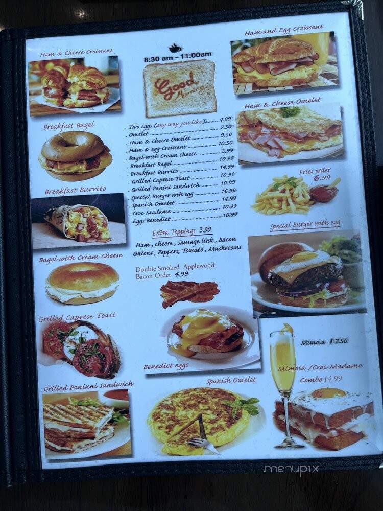 Blu Gin Lounge - Miami Beach, FL menu_pic