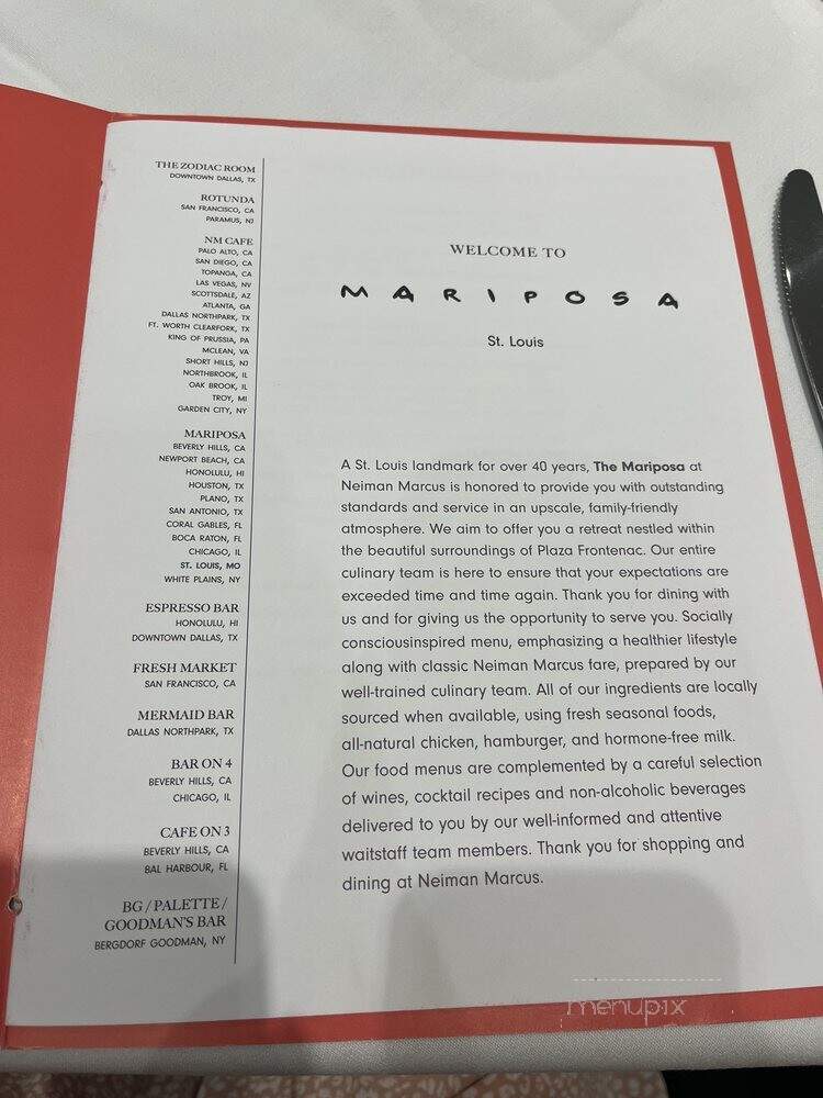 The Zodiac - St. Louis, MO menu_pic
