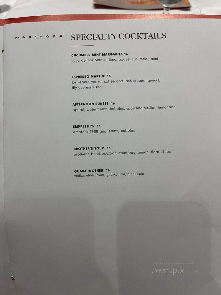 The Zodiac - St. Louis, MO menu_pic