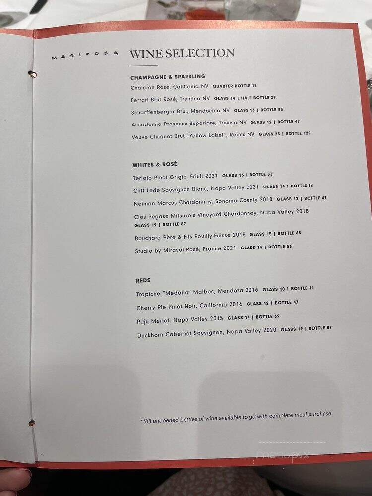 The Zodiac - St. Louis, MO menu_pic