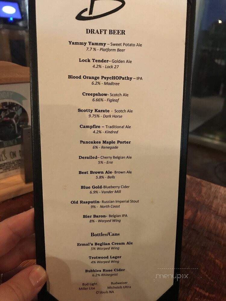 Basil's on Market - Dayton, OH menu_pic