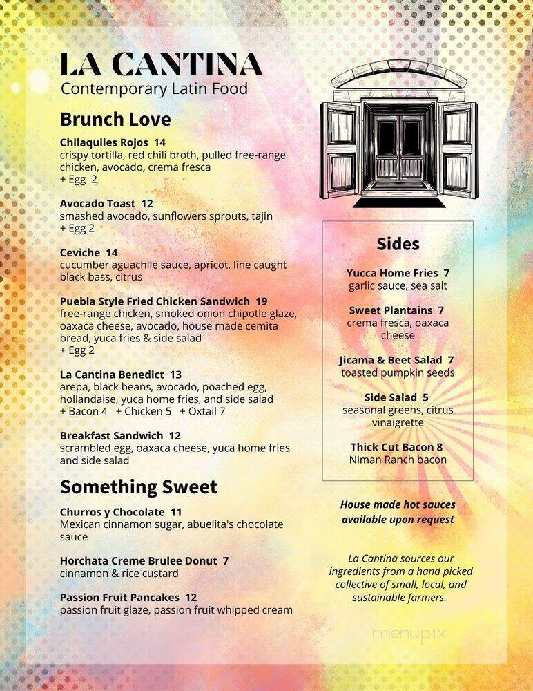 Starr Bar - Brooklyn, NY menu_pic