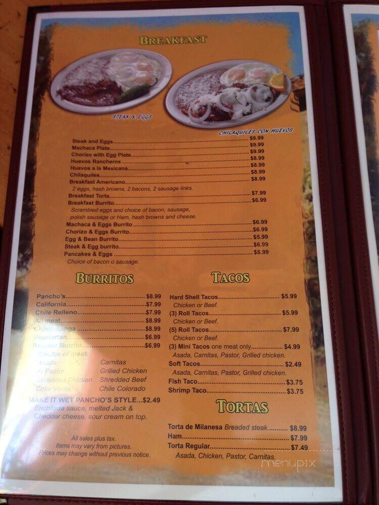 Panchos Mexican Restuarant - Hesperia, CA