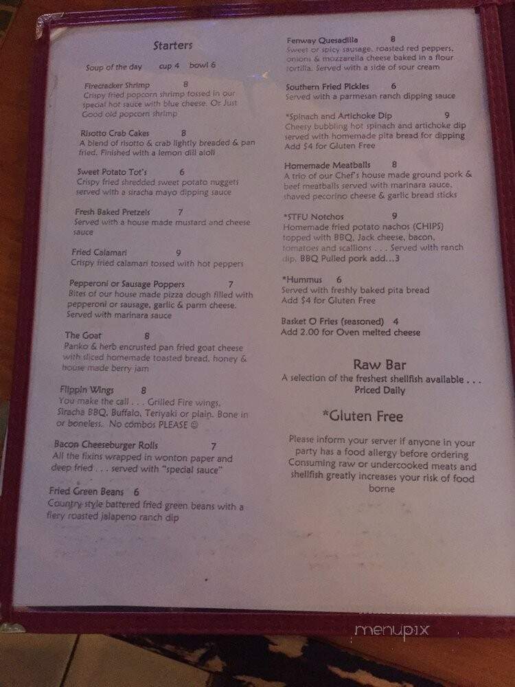 Baked - Holden, MA menu_pic