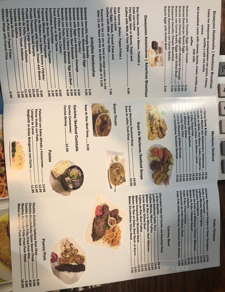 Islas Del Caribe Restaurant - Miami, FL menu_pic