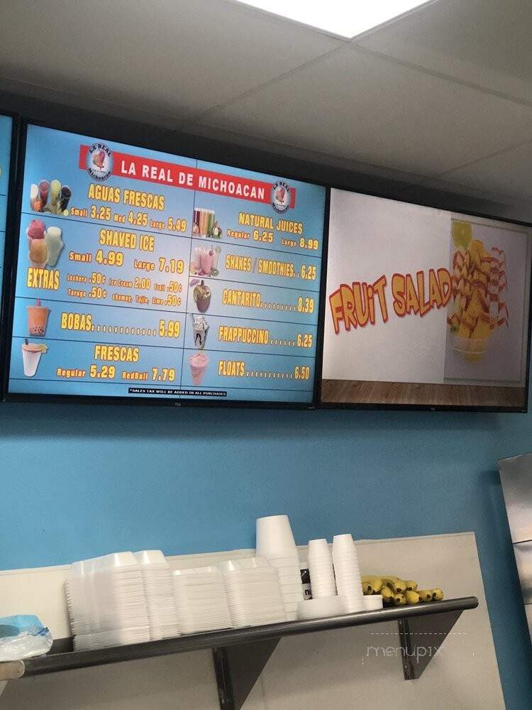 La Flor de Michoacan Ice Cream - Henderson, NV menu_pic