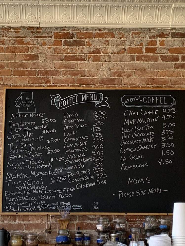 Bottoms Up Coffee Co-op - Columbus, OH menu_pic