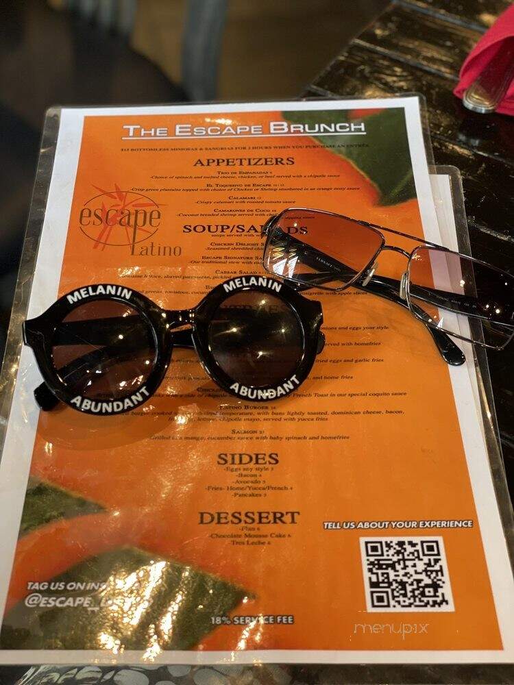 Escape Latino - Bronx, NY menu_pic