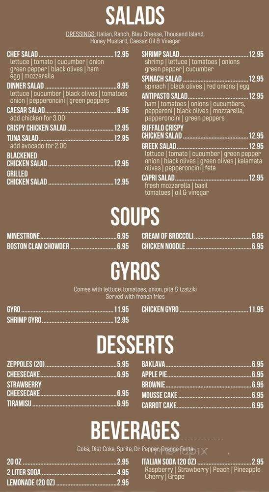 Grand Pizza - Las Vegas, NV menu_pic