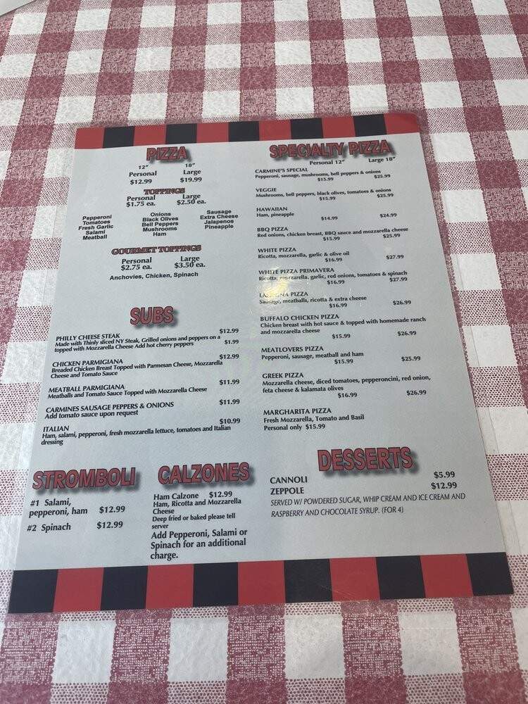Carmine's Pizza Kitchen - Las Vegas, NV