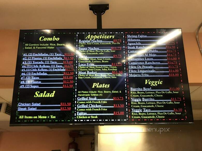 San Mateo Taqueria - San Mateo, CA menu_pic