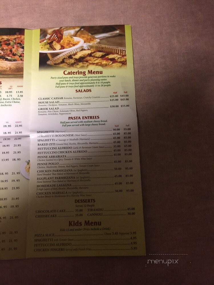 Ray's Pizzaria - San Antonio, TX menu_pic