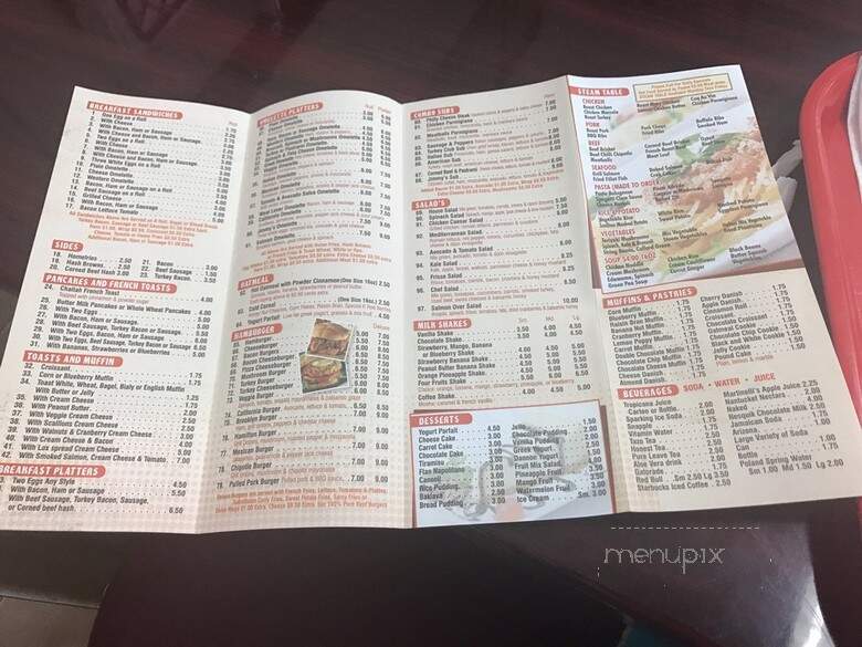 Jimmy's Deli & Grill - Borough Park, NY menu_pic