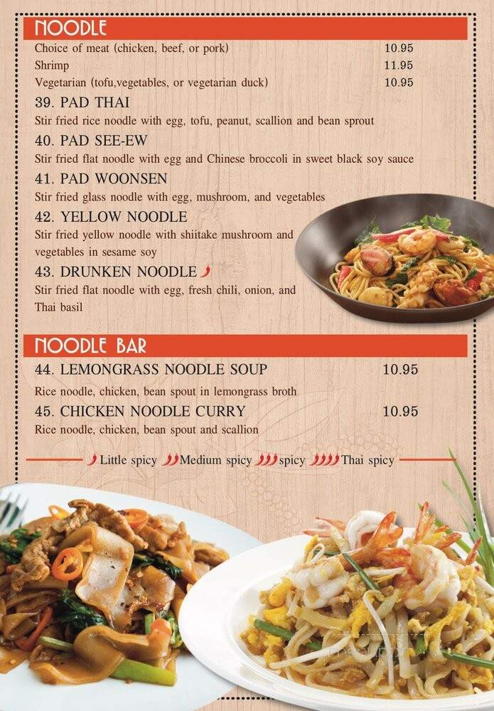 Herbs Thai Kitchen - Brick, NJ menu_pic