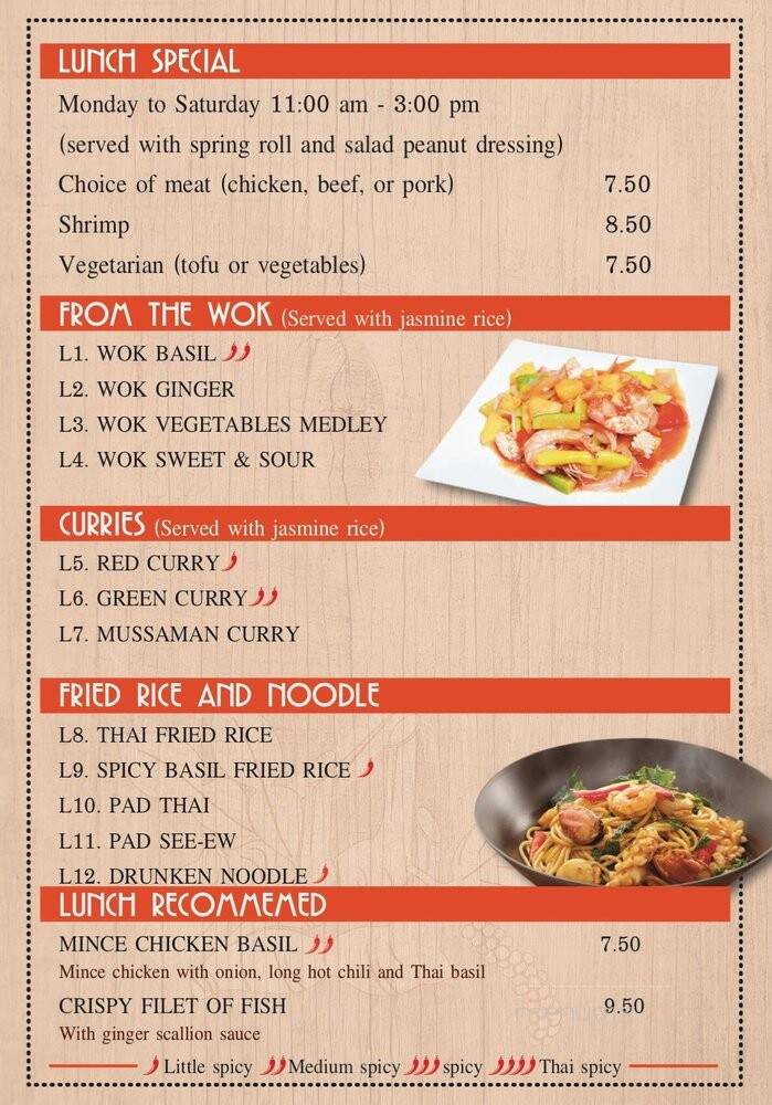 Herbs Thai Kitchen - Brick, NJ menu_pic