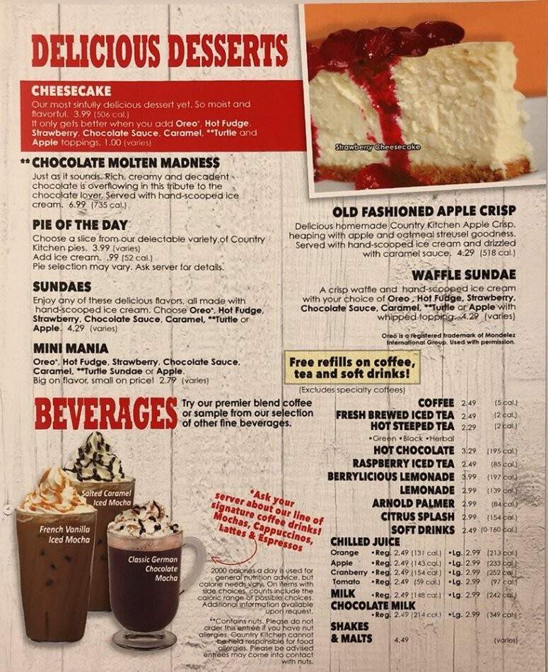 Country Kitchen - Hesperia, CA menu_pic
