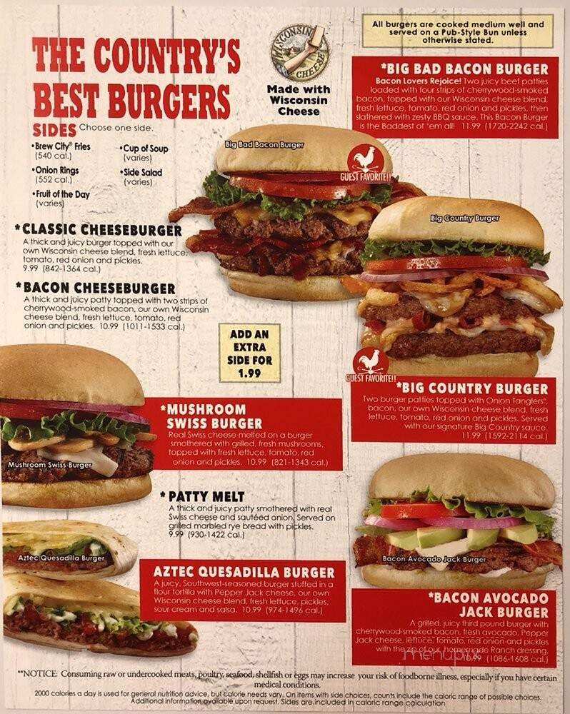 Country Kitchen - Hesperia, CA menu_pic